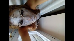 'Halloween MakeUp Tutorial: \"SILVER WOMAN/FASHION SILVER  GIRL BODY PAINT \"'