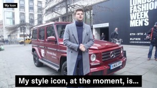 '“My Style Icon” at London Fashion Week Men’s | Mercedes-Benz Cars UK'