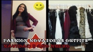 'FASHION NOVA:IDEAS DE OUTFITS PARA NAVIDAD,AÑO NUEVO Y DONDE COMPRO MI ROPA DE FIESTA'