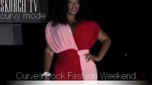 'CURVY MODE at Curves Rock Fashion Weekend in Baltimore, Md'