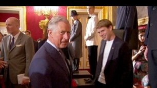 'Prince Charles opens London men\'s fashion week - no comment'