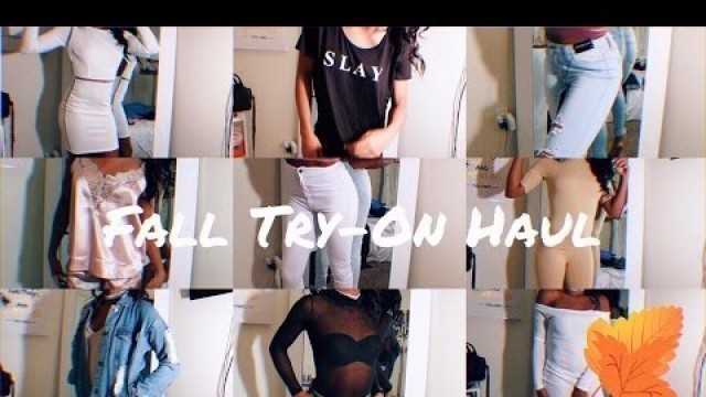 'BIGGEST HAUL EVER! | Fall Try-On Haul 2016 ft. Fashion Nova, Boohoo, Windsor, F21'