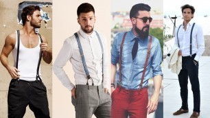 'Men\'s Suspenders / Men with Suspenders'