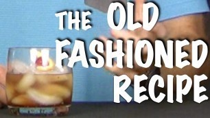 'Old Fashioned Drink Recipe - Bartending Pro'