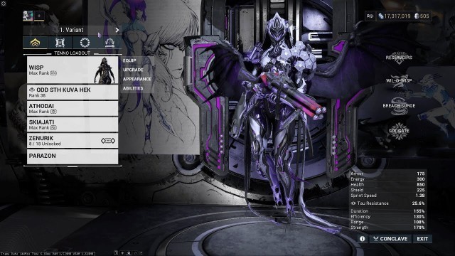 'July 2022 Fashion frame and orbiter (contains post New War spoiler content) | Warframe'