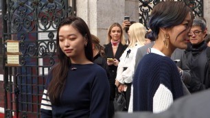 'Byun Jung soo 변정수 ／ pyeonjungsu + 무무MuMu無無 LEAVES THOM BROWNE SHOW IN PARIS 2019.09.29 190929'