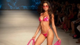 'MEGAN MAI MIAMI 4K / bikini swimwear fashion show / Miami swim week 2022'