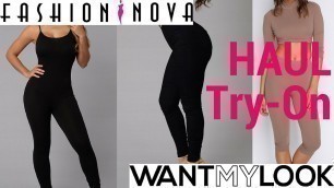 'Spring 2016 FashionNova/WantMyLook Haul & Try-On ~ RAE WEST'