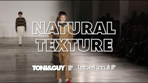 'London Fashion Week Men\'s: Trend 2 - Natural Texture'