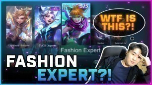 'You call this Harith skin a fashion expert? | MLBB'