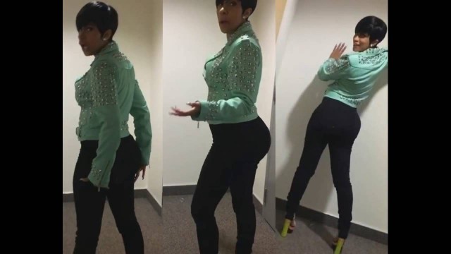 '#CardiB wears FashionNova jeans because they make the booty look big! #LHHNY 7'