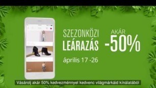 'Szezonközi leárazás a Fashion Days-en, akár -50%!'