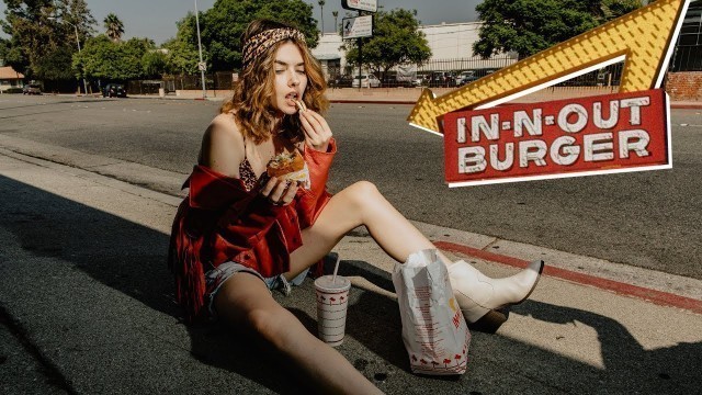 'Fast Food But Make It Fashion Photoshoot'