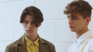 'Catwalk Hair: for Band of Outsiders London Fashion Week Men\'s SS20'