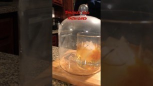 'Happy New Year! Smoked Old Fashion #shorts #cocktail #nye'