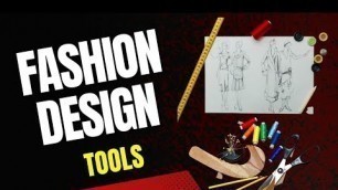 'Fashion Designer Tools And Equipments ✂️'