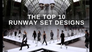 'The Top 10 Greatest Fashion Show Sets Of All Time | Virtual Front Row'