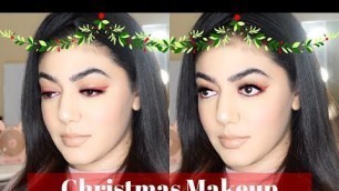 'Mrs. Claus...but make it fashion | Christmas Makeup Tutorial | Chantel Elona'