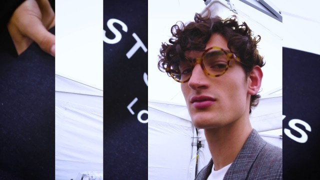 'Catwalk Hair: for St James London at London Fashion Week Men\'s SS20'