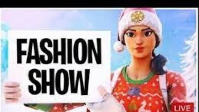 'LIVE Fortnite Fashion shows LIVE and creative games with Viewers'