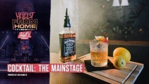 'Hell\'s Drinks - The Mainstage (Old Fashion cocktail) - Hellfest From Home 2021'