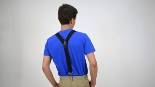 'Trigger Snap Suspenders That Attach to Belt Loops'