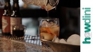 'How to make a Maple Bourbon Old Fashioned'