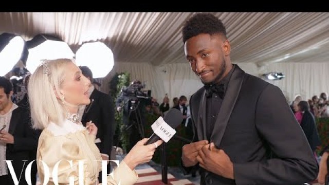 'Marques Brownlee on Being a Fashion Newcomer  | Met Gala 2022 With Emma Chamberlain | Vogue'