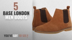 'Top 10 Base London Men Boots [ Winter 2018 ]: Base London Men\'s Ferdinand Tan Boot'