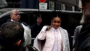 'Yara Shahidi, Janelle Monáe and Maisie Williams - Thom Browne Fall/Winter fashion show - 01.03.2020'