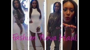 'Fashion Nova Try on Haul 2016 | Dominique S.'