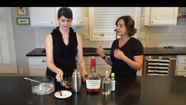 'How to Make an Old Fashion - Simply Jocelyn Cocktails'