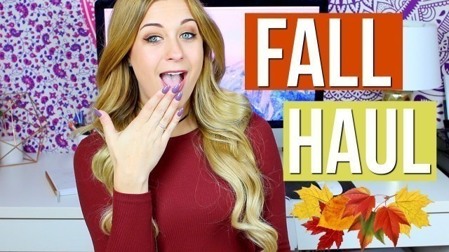 'HUGE Fall Clothing Haul 2016! ft. Fashion Nova'