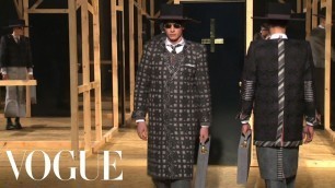 'Fashion Show - Thom Browne: Fall 2013 Menswear'