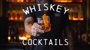 'Best Whiskey Cocktails | Whiskey Forward Cocktails'