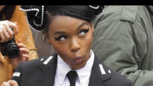 'VIDEO Janelle MONAE @ Paris Fashion Week 3 march 2019 show Thom Browne'