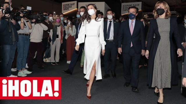 'La reina Letizia regresa a Fashion Week Madrid entre \'Selfies\' y encuentros con diseñadores'