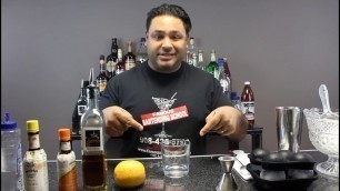 '#29 Famous Bartending school mixology 101 Old Fashioned'