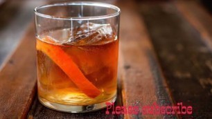 'Purfect recipe of old fashion cocktail|how to make old fashion'