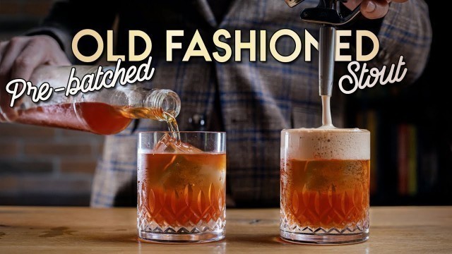 'Make Amazing Cocktails Fast | Pre-Batched Old Fashioned'