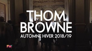 'THOM BROWNE I Fashion Week By ELLE Girl Automne Hiver 2018-2019 ! MODULE #7'