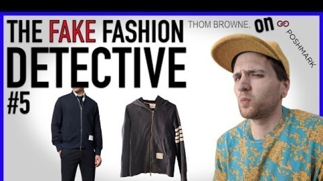 'FAKE FOUR BAR MANIA | Thom Browne on Poshmark! FAKE FASHION DETECTIVE #5'