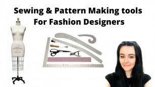 'Sewing & Pattern Making Tools for Fashion Designers/ Fashion Students'