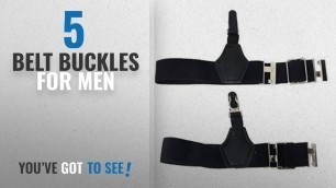 'Top 10 Belt Buckles For Men [2018]: Men Adjustable Sock Suspenders Garters'