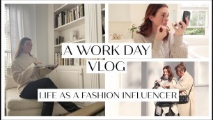 'A day in my Life as a Fashion Content Creator!'