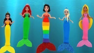 'Play Doh Disney Princess Mermaid Underwater Fashion Show Ran ToysReview'