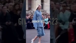 'GIVENCY\'s SS23 COLLECTION #givenchy #ss23 #pfw #gigihadid #bellahadid'