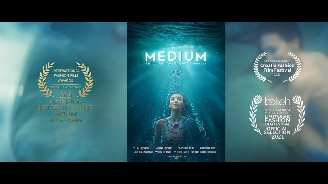 'MEDIUM - Underwater Fashion Film featuring Lora Art Swimwear'