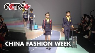 'School Uniforms, Ethnic Costumes Wow during China Fashion Week'