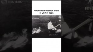 'underwater fashion show 1955'